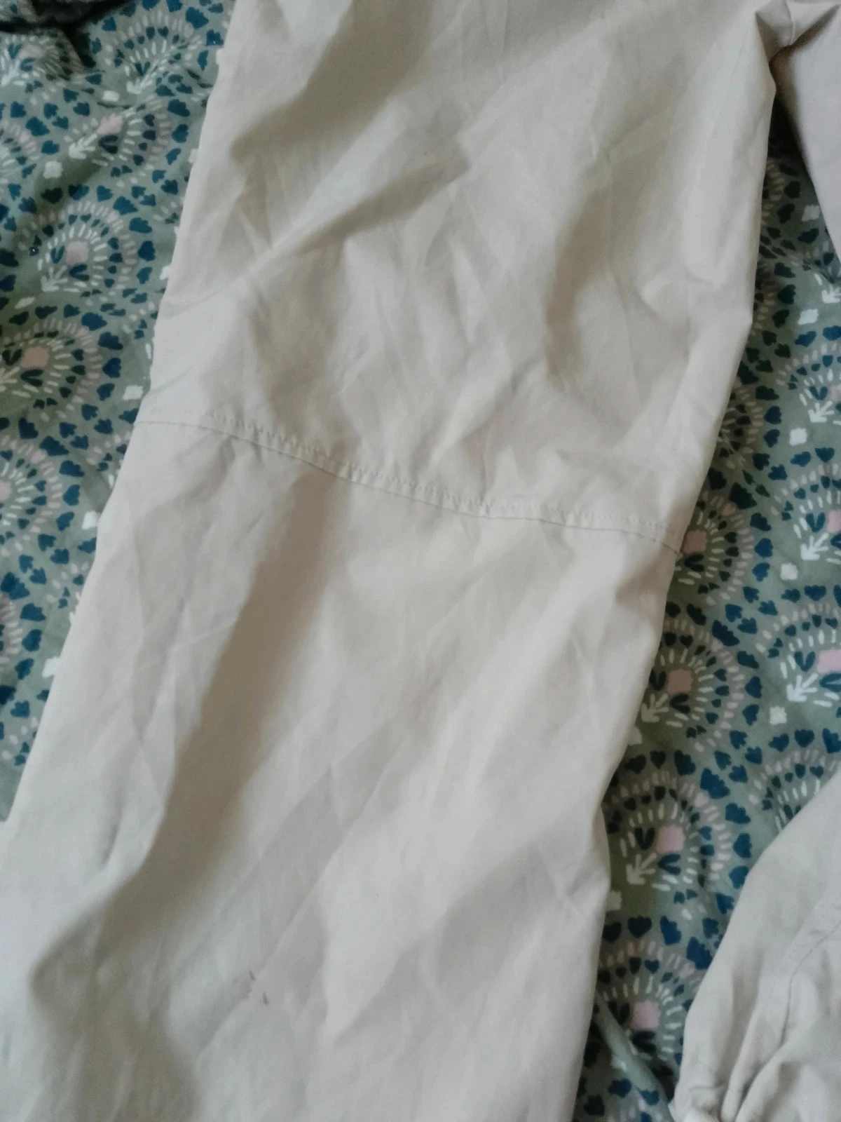 Pantalon large beige xs 34 – photo 4